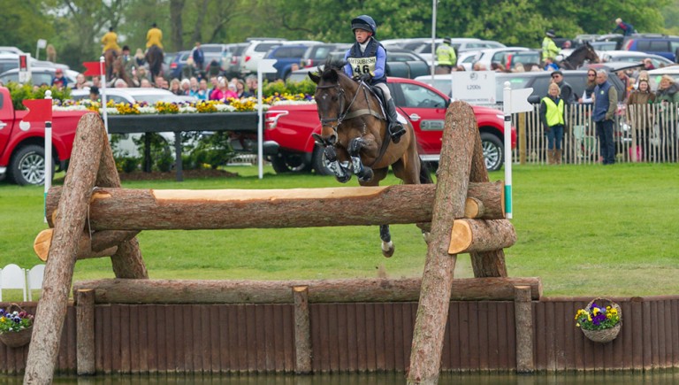 Rosalind Canter (GBR) Riding Allstar B In The Cross Country Phase Of ...