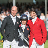 The top 3, Burghley © Trevor Holt