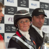 Ros Canter at Press conference © Trevor Holt